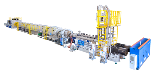 联塑机器亮相CHINAPLAS 2023 柔性材料加工设备引领管道生产新变革